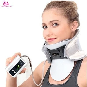 Professional cervivcal  traction fixation collar back neck pain belt price ISO9001/CE