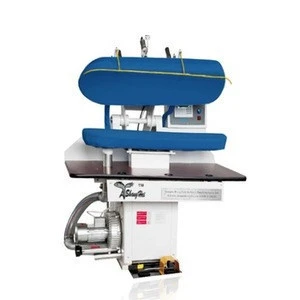 Professional commercial laundry steam press iron machine for sale