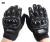 Import Professional Custom Protective Black Pro Biker Gloves High Quality Leather Motorcycle Gloves from China