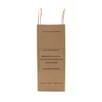 Professional decorative paper gift bag, material folded shopping paper bag