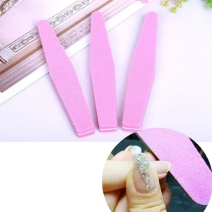 Professional Manicure Buffing Polisher Tool 6 Colors Diamond Sponge Nail File Buffer