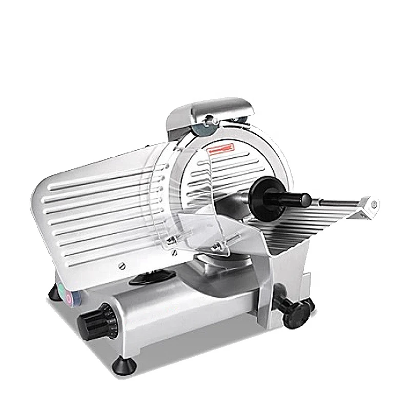 Professional restaurant electric stainless steel industrial frozen meat slicer machine cutter