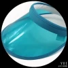Promotion Cheap Summer Customized Plastic Sun Visor Cap Hat PVC Plastic Sun Visor for UV Protection