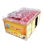 Promotional table desk products counter display for cookies