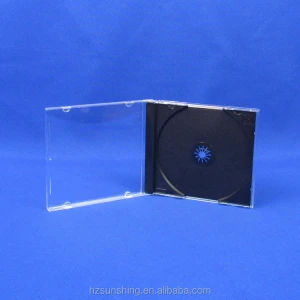 PS Packaging Storage CD DVD Case Manufacturer Plastic Jewel CD Cases Wholesale