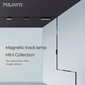 Puluoti New style aluminum modern decorative indoor living room multifunctional Magnetic Segmented led track light