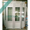 PVC louver french door