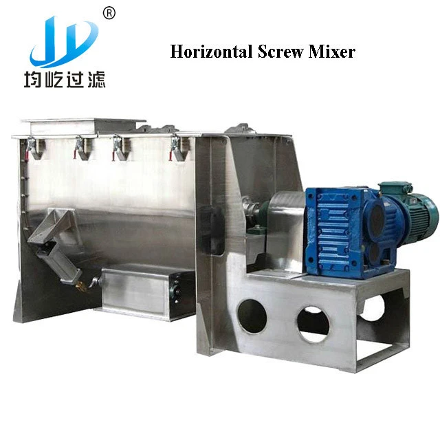 PVC Powder Plastic Mixing Machine/Horizontal Screw Mixer for Chemical