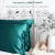 Import Queen size Pillow Cases - Satin Pillow Covers -100% polyester-Teal Color from China