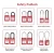 Import QVAND 38mm Master Key Lock Safety Padlocks Industrial dustproof Security LOTO Lock Safety padlock from China