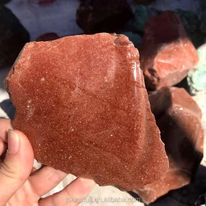 Raw natural golden sandstone crystal quartz stone rough minerals for jewelry making