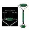 Ready to ship Upgraded Spiky &amp; Smooth 100% Natural Jade Facial Roller, Jade Roller Massager for Face &amp; Neck Beauty, Skin Care