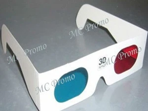 recycled paper 3D video glasses