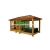 Import Red Cedar Wood Gazebo for outdoor spa/sauna with Shower and Sauna Accessoires from China