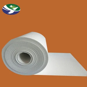 Refractory high temperature 1430 insulation 0.125 inch thickness ceramic fiber paper