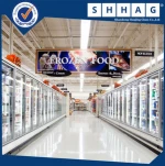 refrigerator use anti-condensation glass door/refrigerator spare parts insulating glass door