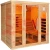 Import Relax Lay Down Ceramic Carbon Combined Sauna Rooms infrared Sauna from China