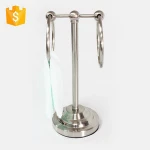 Removable kitchen floor free-standing bathroom towel rack