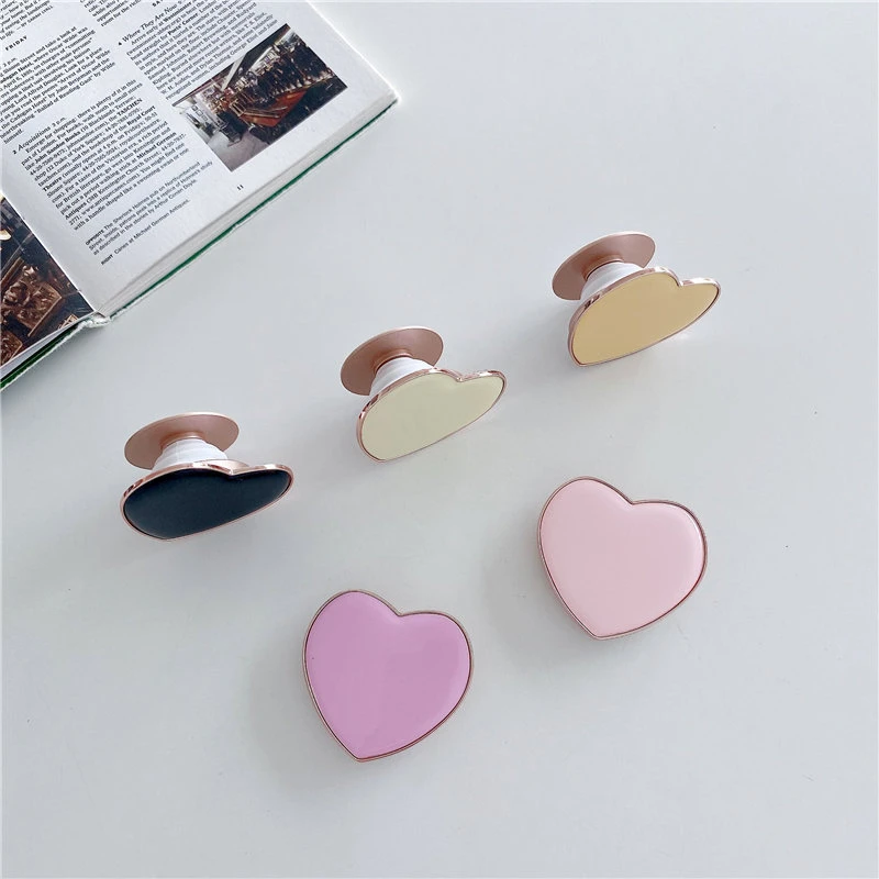 Removable love bracket telescopic bracket mobile phone accessories silicone foldable holder