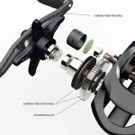 RENAUD 152g Baitcast magnetic brake LURE Sea fishing reels OEM