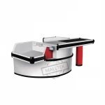 Retail Store Electric Conveyor Belt Cash Wrap Cashier Checkout Counter