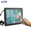 Retail store resistive touchscreen VGA/DVI/HD port 10 inch lcd computer touch screen monitor