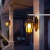 Retro Lantern Lights Fixtures Porch Outdoor Antique Wall Light