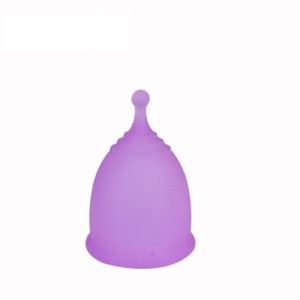 Reusable Medical Grade Silicone Collapsible Clean Menstrual Cup Feminine Hygiene Product Lady Menstruation Cup