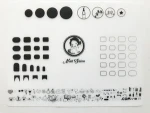 Reusable Silicone Nail Stamping Mat Pad