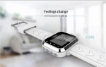 RF wireless restaurant pager waiter call waiter wearable smart paging pager calling watch system kerui C166 various prompt way