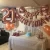 Import Rose Gold Happy Birthday Party Supplies with Foil Balloon, Silver Curtain,Cake Topper,swirl Set For Women Girls from China
