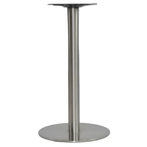 Round bottom Brushed  stainless steel Coffee table leg