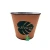 Import Round Flower Pot Planters for Indoor Outdoor Garden Decor Zinc Flower Pot with Stylish Pastel Colours from China