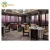 Import RT-106 High quality modern 5stars hotel wooden restaurant table round booth seating dining room furniture set from China
