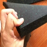 Rubber flooring with SGS certificate