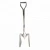 Import RUISHENG rust-proof all steel polished square spade shovel from China