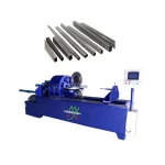 S60 Metal tube taper square forming machine transform the round tube into square cone shape