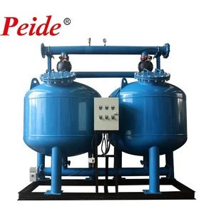 Sand media filter for circulating water