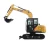 Import SANY SY75C Excavator 7 ton Heavy Machinery Earth Moving Equipment from China