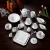 Import Savall HoReCa star hotel restaurant catering cream pot classic white mini porcelain milk jar ceramic Milk jar from China