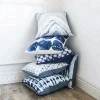 Savvy deco Amazon Hot Latest Design Multi Size Indigo Batik Home Decor 100% Polyester Printed Cushion Cover
