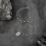 SayYes fashion jewelry Bracelets Thai Silver Style Retro CZ Charms Bracelets 925 Sterling Silver Jewelry