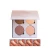 Import Scanlon private label long lasting waterproof 4 color highlight palette from China