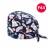 Import Scrub Cap Printed Bouffant Turban Cap Adjustable Bouffant Hair Cover with Sweatband for Women Men from China