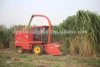 Self-propelled tractor mounted napier forage silage harvester