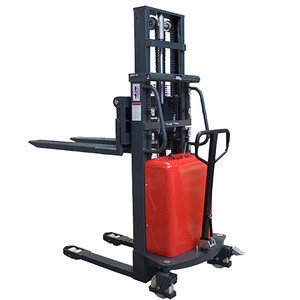 semi-electric forklift 1T/1.5T/2T Crane stacker direct deal forklift/ fork lifter for sale Lifting tools and equipment in China