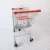 Import Shunhong manufacturer supermarket Asian wholesale metal wire steel shopping trolley cart push cart from China