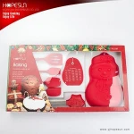 Silicone bakeware set baking set food grade Christmas gift set