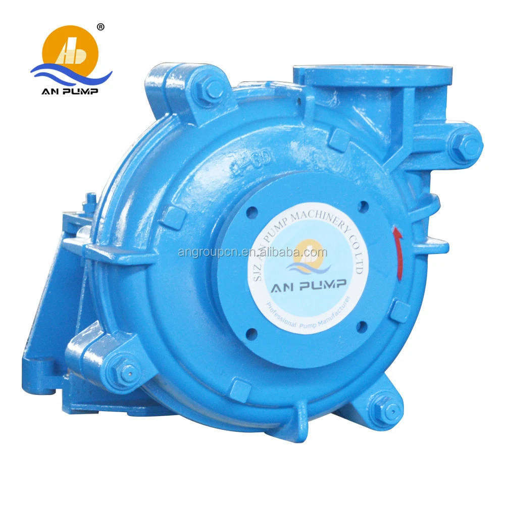 single stage centrifugal impeller high pressure and water usage heavy duty rugged slurry pump