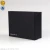 Import Sinicline Custom Black Luxury Bra Packaging Box with White Logo from China